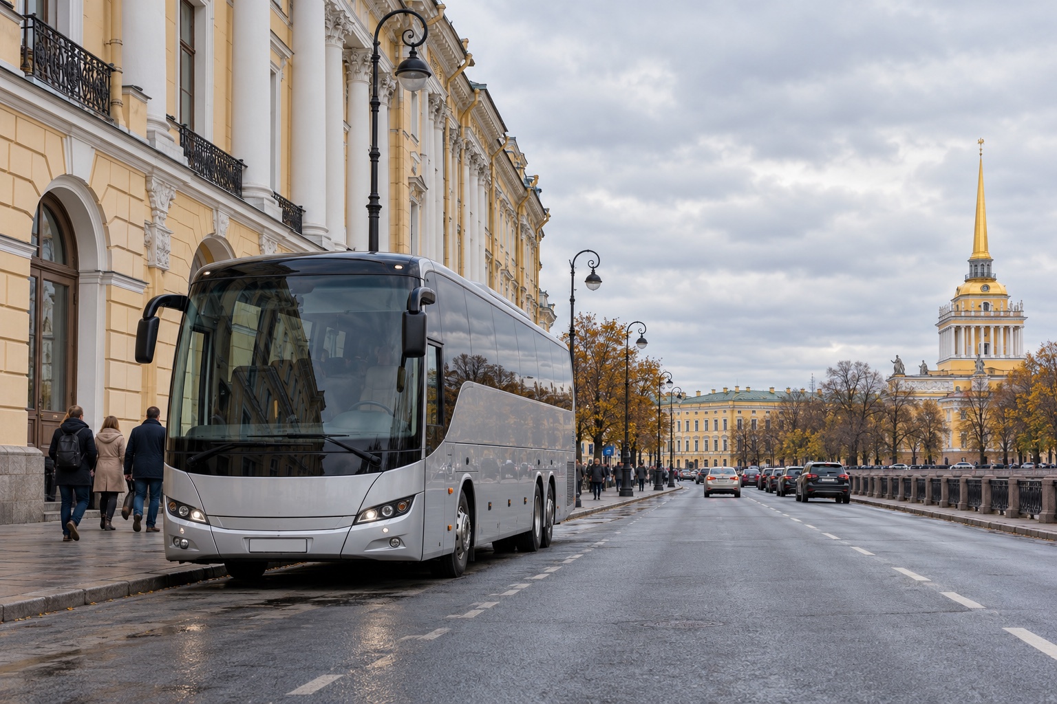 Обзорная автобусная экскурсия по Санкт-Петербургу: главные достопримечательности за несколько часов