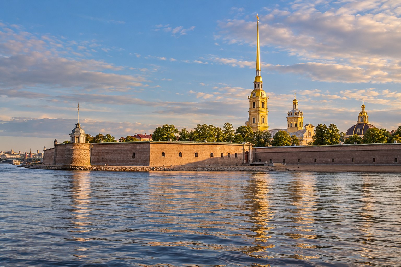 Петропавловская крепость: Колыбель Санкт-Петербурга - тематическая иллюстрация